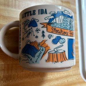 Starbucks Been There Series Ceramic Mug Idaho Euc